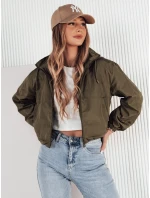 Dámská přechodná bunda s kapucí GRAUS zelená FashionStreet TY4223