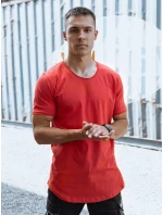 FashionStreet červené pánské tričko RX5602