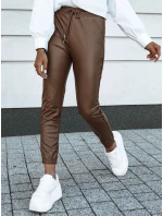 Dámské voskované kalhoty BRIAL camel FashionStreet UY2151