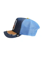 Kšiltovka Goorin Bros. Silky Goat Denim Trucker Cap - 101-1281-DEN