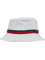 Flexfit 5003S Klobouk "Stripe" 55.003S white/fire red/green