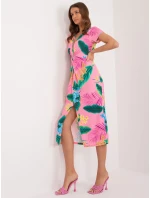 Šaty DHJ SK 17302K 1.69 růžová Šaty DHJ SK 17302K 1.69 růžová