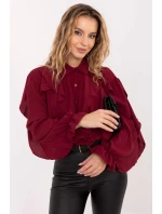 Košile s dlouhým rukávem  model 221059 Italy Moda