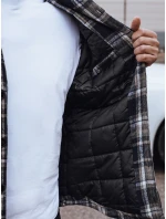 Pánská bunda s kapucí tmavě modrá FashionStreet TX4959 Pánská bunda s kapucí tmavě modrá FashionStreet TX4959