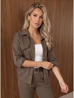 Dámská souprava s blůzou a kalhotami Fango FashionStreet AY1238 Dámská souprava s blůzou a kalhotami Fango FashionStreet AY1238