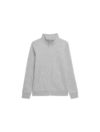 Mikina 4F W 4FSS23TSWSF371 cool light grey malange Mikina 4F W 4FSS23TSWSF371 cool light grey malange