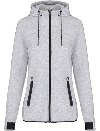 Kariban ProAct PA 359 Dámská tréninková bunda 20.P359 ash heather Kariban ProAct PA 359 Dámská tréninková bunda 20.P359 ash heather