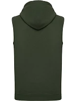 Kariban ProAct PA 393 Unisex mikina s kapucí bez rukávů 20.P393 sporty khaki Kariban ProAct PA 393 Unisex mikina s kapucí bez rukávů 20.P393 sporty khaki