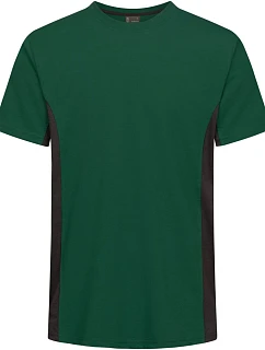 Promodoro 3590 Unisex kontrastní pracovní tričko - EXCD 40.3590 forest/charcoal