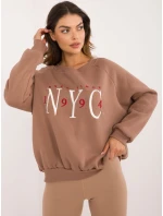 Mikina EM BL 857.88 hnědá