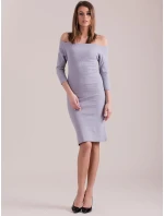 Šaty EN SK 1407.05 šedá