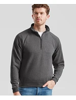 Fruit of the Loom Premium Zip Neck Sweat Mikina s 1/4 zipem 16.2032 heather grey Fruit of the Loom Premium Zip Neck Sweat Mikina s 1/4 zipem 16.2032 heather grey