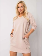 Šaty RV SK 6847.59P béžová