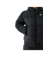 Chlapecká péřová bunda 4F M621 tmavě černá 4FJWAW25TDJAM621 20S