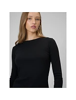Dámský žebrovaný úplet slim fit s dlouhým rukávem 4F 4FRAW25TLONF656-20S dámské Dámský žebrovaný úplet slim fit s dlouhým rukávem 4F 4FRAW25TLONF656-20S dámské