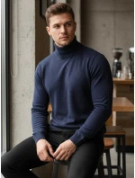 FashionStreet pánské tmavě modré vafle WX2360 FashionStreet pánské tmavě modré vafle WX2360