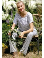 Pyžamo Key LNS 546 A25 Viskóza kr/r S-XL