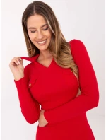 Šaty RV SK 7435.38 červená