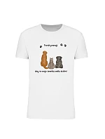 Personalizované dámské tričko s ilustrací zvířátek 