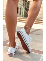 Dámské Klasické Nízké Tenisky Big Star DD274336 Bile