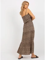 Šaty D73771R30313B hnědé Šaty D73771R30313B hnědé