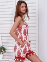 Kombinéza EM KO 19207.19 bílé a červené Kombinéza EM KO 19207.19 bílé a červené