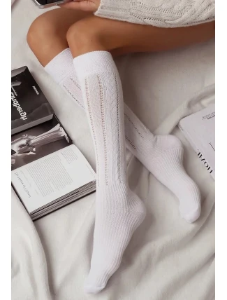 Dámské podkolenky 0330 Ažurové - Milena Dámské podkolenky 0330 Ažurové - Milena