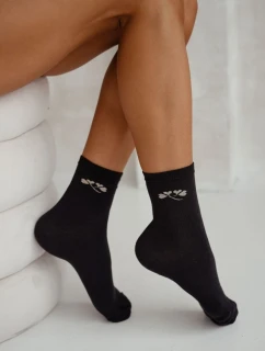 Dámské ponožky jemný vzor s lurexem 0200.178