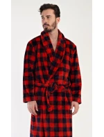 Pánský župan se šálovým límcem Kostka