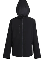 Regatta TRA 705 2-vrstvá softshellová bunda "Navigate" 36.A705 black/seal grey