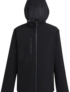 Regatta TRA 705 2-vrstvá softshellová bunda "Navigate" 36.A705 black/seal grey