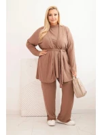 Dámský komplet Plus Size 3-dílný fango