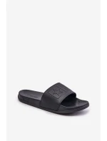 Lehké Pánské Žabky S Logem Big Star OO174030 Černé