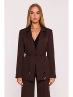 M873 Blejzr se stahováním v pase - hnědý M873 Blejzr se stahováním v pase - hnědý