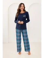 Dámské pyžamo Regina 743 délka/r 2XL Dámské pyžamo Regina 743 délka/r 2XL