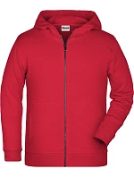 Daiber 8026K Dětská mikina s kapucí 02.826K red Daiber 8026K Dětská mikina s kapucí 02.826K red