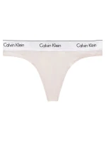 Dámská tanga Modern Cotton Metallic QF6136E-VJS - Calvin Klein