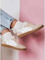 Dámské sportovní tenisky PEARLSTEP beige FashionStreet ZY0680