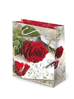 Peacock T-10L Sada tašek 120 květin růží A'10