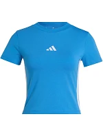Adidas Essentials dámské tričko 3-Stripes Slim Baby světle modré KD2341 Adidas Essentials dámské tričko 3-Stripes Slim Baby světle modré KD2341