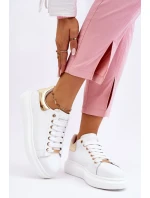 Dámská sportovní obuv GOE LL2N4011 Bílá a zlatá