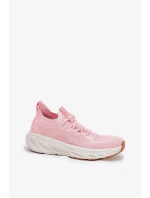 Dámské boty Big Star HI-POLY SYSTEM – světle růžové