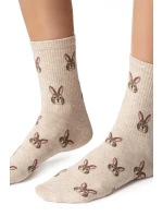 DÁMSKÉ VELIKONOČNÍ PONOŽKY 136