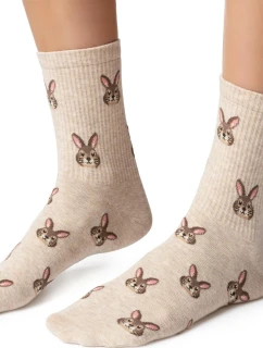 DÁMSKÉ VELIKONOČNÍ PONOŽKY 136