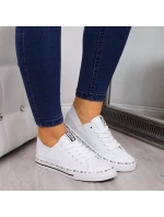 Big Star W FF274024 bílé prolamované nízké tenisky