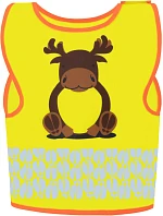 Korntex FUN Dětská bezpečnostní vesta 76.FUNY hi vis yellow/moose Korntex FUN Dětská bezpečnostní vesta 76.FUNY hi vis yellow/moose
