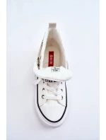 Tenisky na Vysokém Podpatku Big Star GG274027 Bile