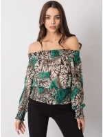 Halenka DHJ BZ 15175.05P zelená Halenka DHJ BZ 15175.05P zelená