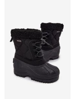 Dětské zateplené sněhule na zip Big Star – černé