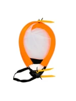 Fotbalová tréninková branka - oranžová (S) 76x45x45 cm